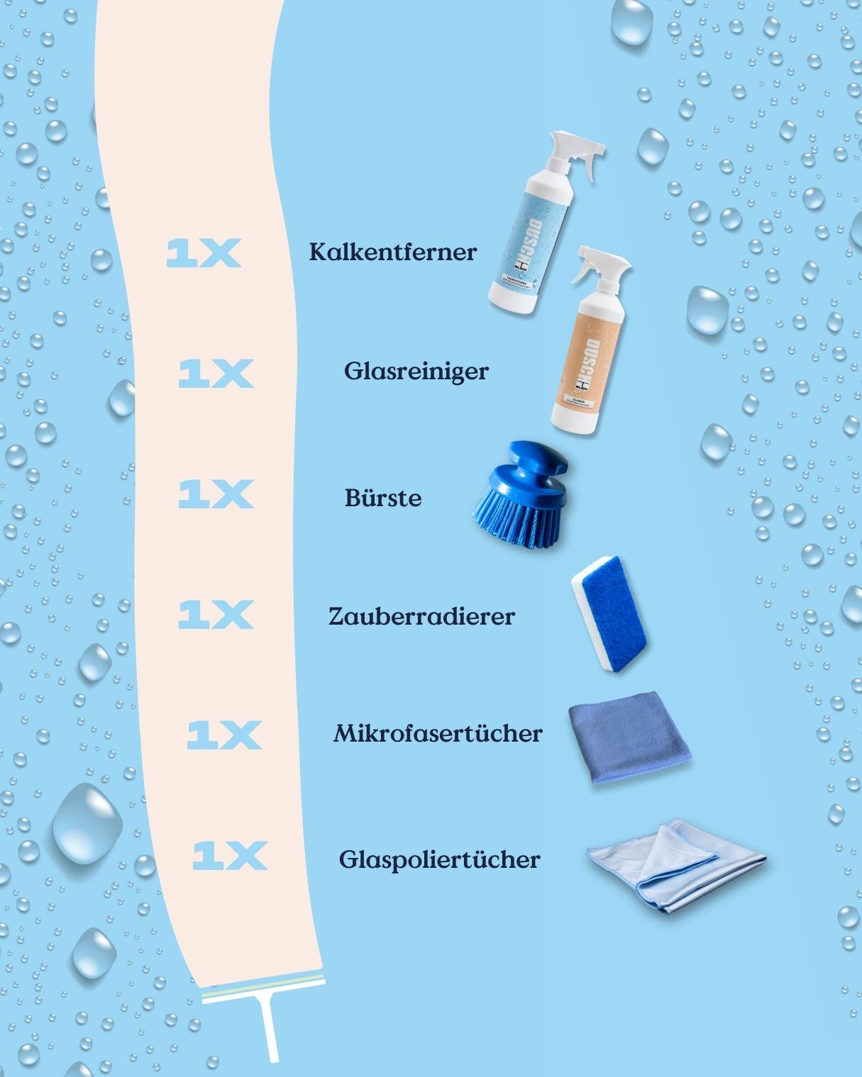 DUSCHBLICK Kalkfrei Box
